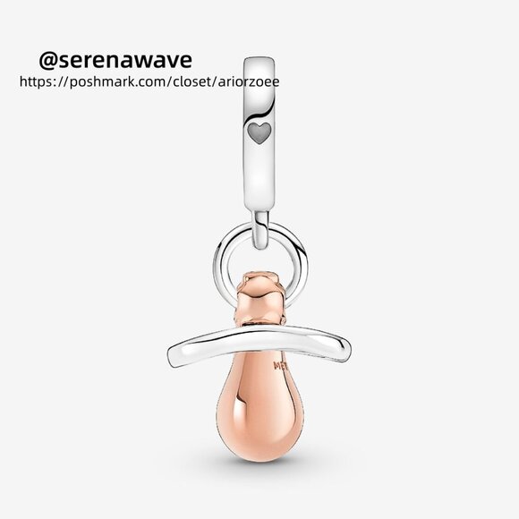 Pandora Baby Pacifier Dangle Charm - Picture 2 of 6